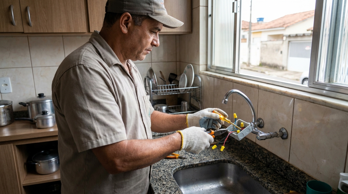 Adequação de Ponto Elétrico em Vitória da Conquista‑BA